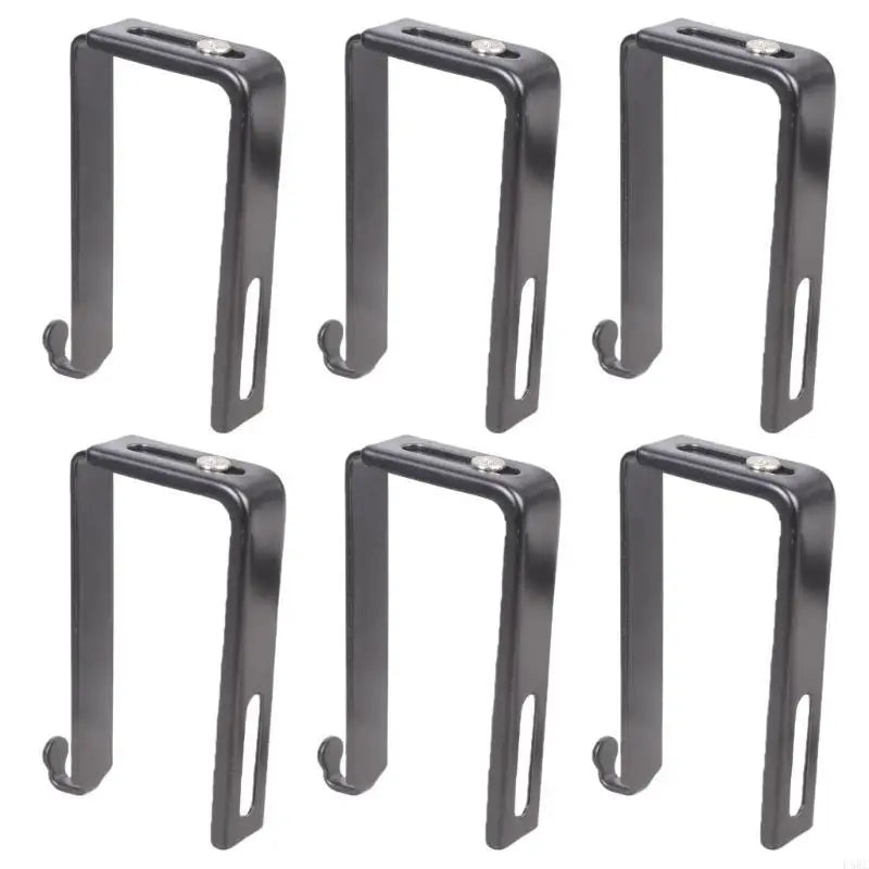 Set of 6 Easy Install Hook for Securing Lights Without Drilling Zpaxo