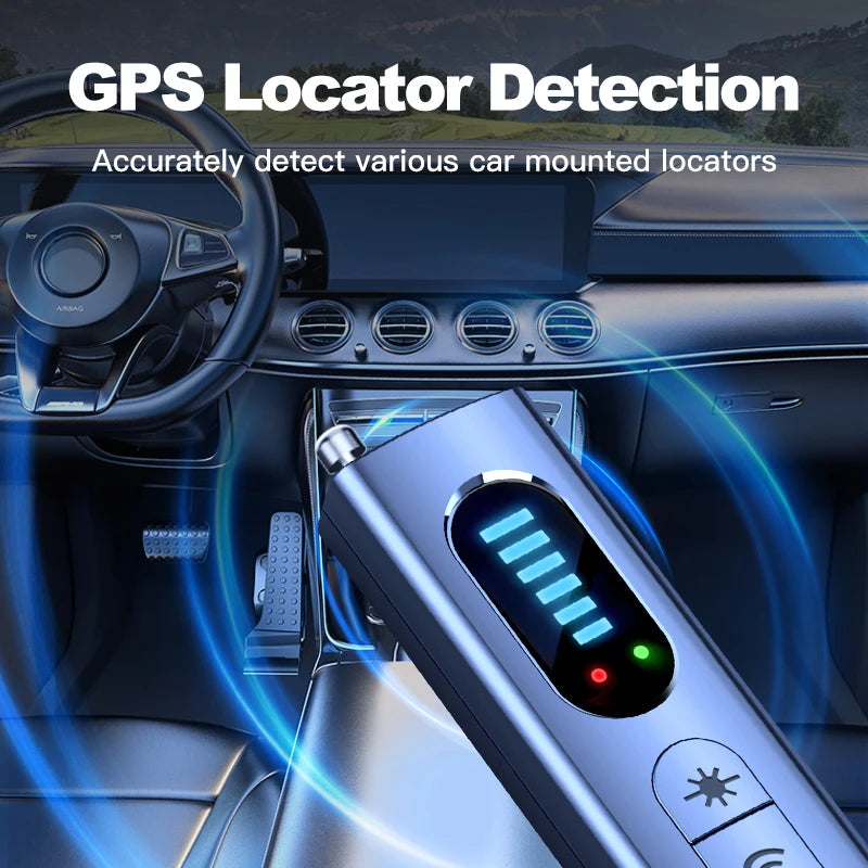 Wireless Hidden Camera Detector Protective Alarm Security Sensor Bug Finder GPS Signal Lens Tracker Detect Scanner For Security Zpaxo