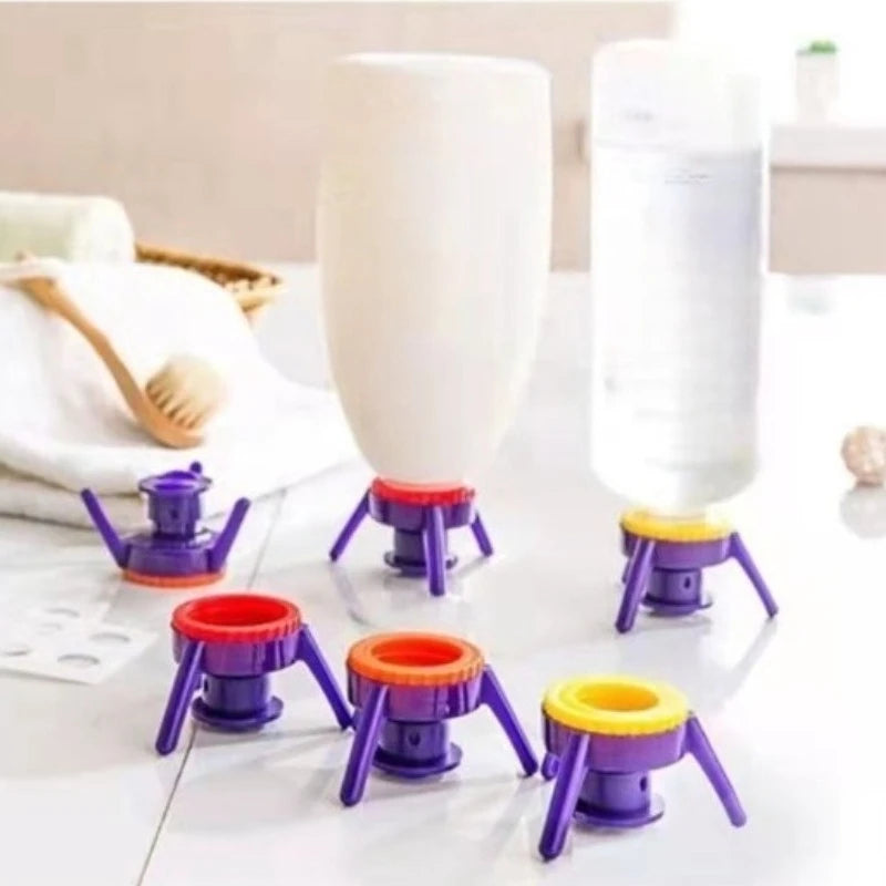 Bottle Emptying Practical Evacuation Cap Down Dispenser Shampoo Zpaxo