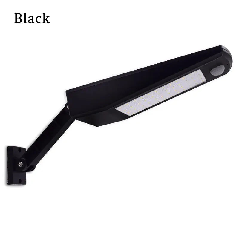 Solar Wall Lights Remote Control Adjustable Brightness Waterproof Zpaxo black without contro Warm-4000K