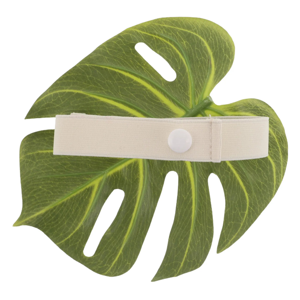 No Drill Monstera Leaf Curtain Tiebacks Decorative Drapery Holdbacks Zpaxo