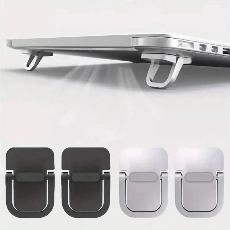Aluminium Self-adhesive Laptops Stand Invisible Computer Keyboards Zpaxo