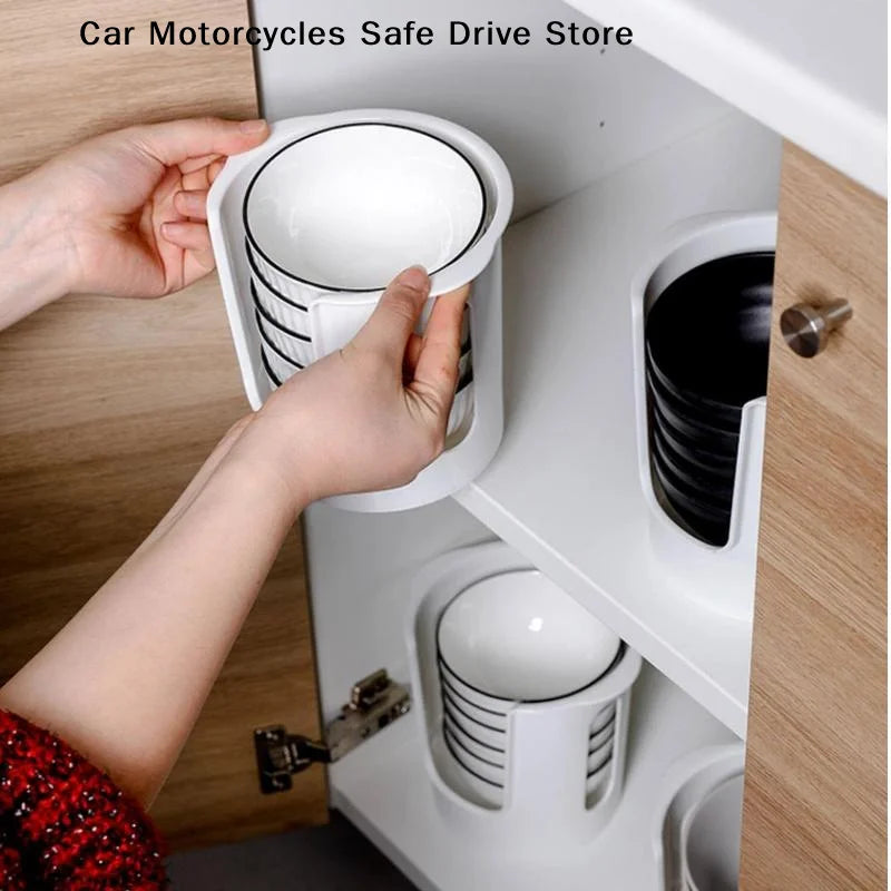 Multifunctional Bowl Storage Rack Dish Kitchen Tableware Draining Zpaxo