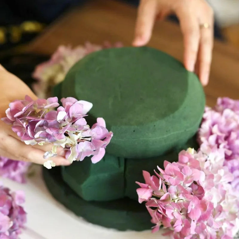Flower Foam Blocks Fresh Artificial Flowers 1-6 Wet Home Decoration Zpaxo