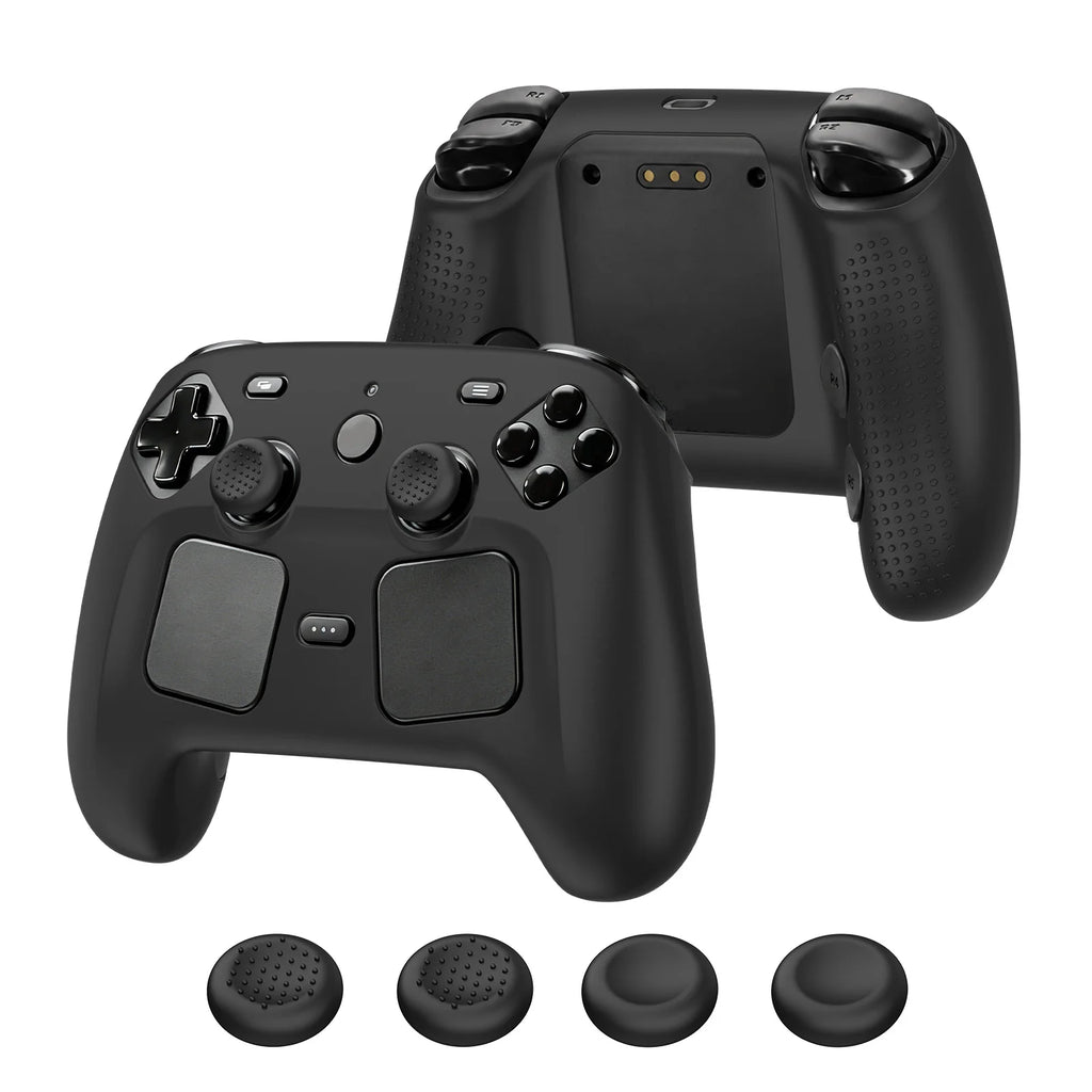 Silicone Ultra Thin Case Cover Fit Steam Controller 2 2026 Zpaxo Black Case
