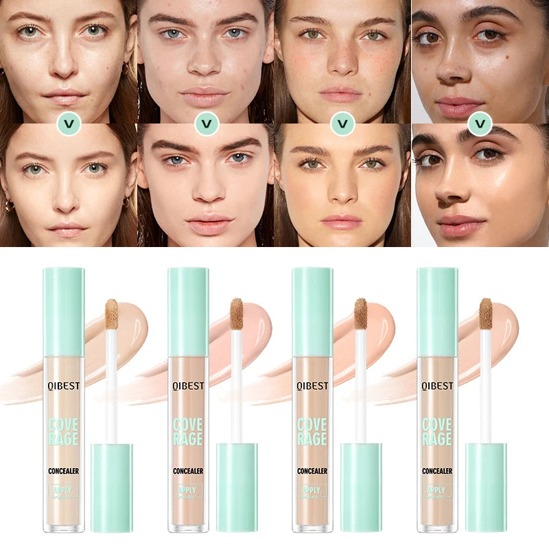 Waterproof Concealer Long-lasting Coverage Conceals Masks Blemishes Zpaxo