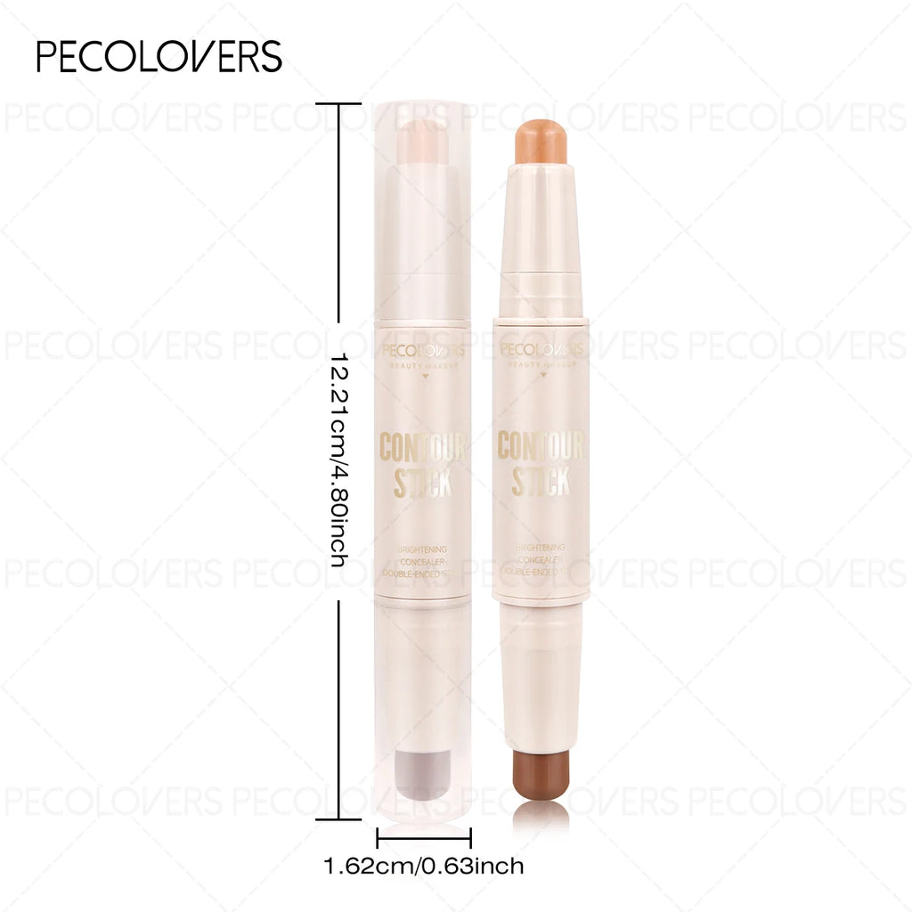 1PC Highlight and Contour Stick, Facial Highlighting, Shaping The Facial Contour, Three-dimensional, Essential Daily Makeup Tool Zpaxo
