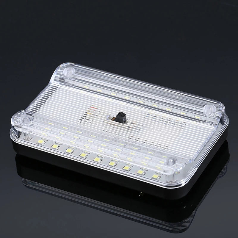 12V 36 LED Car Vehicle Interior Dome Roof Ceiling Reading Trunk Light Zpaxo 11cmX7cm White