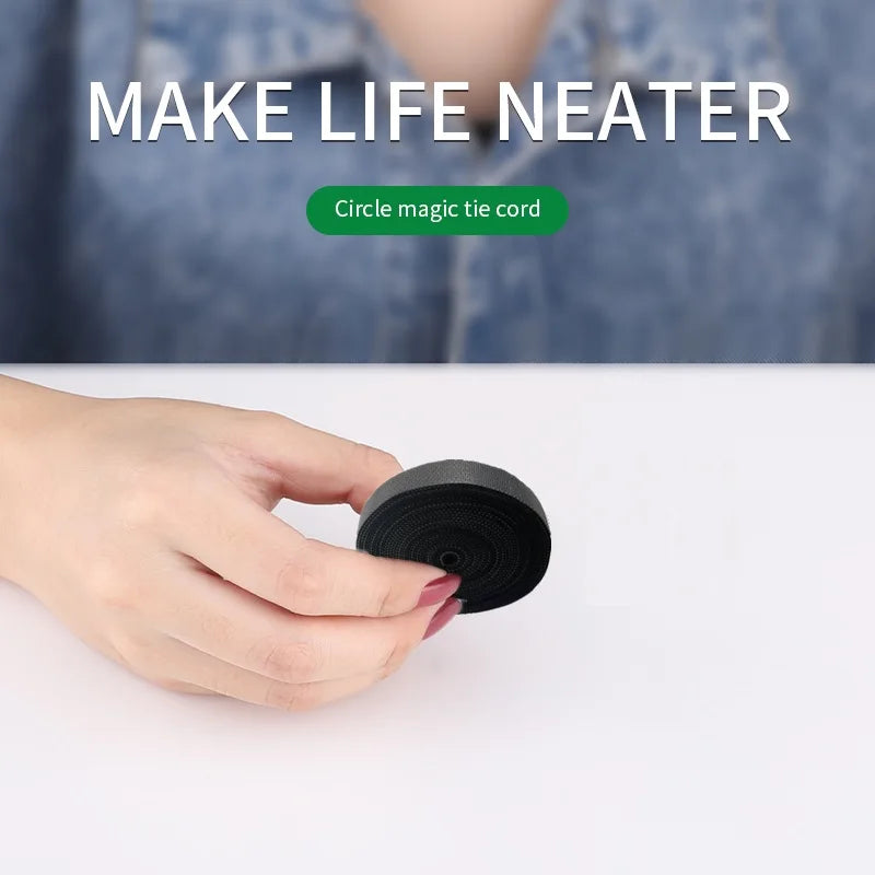 Cable Organizer Ties Tearable Protector Management Phone Mouse Zpaxo