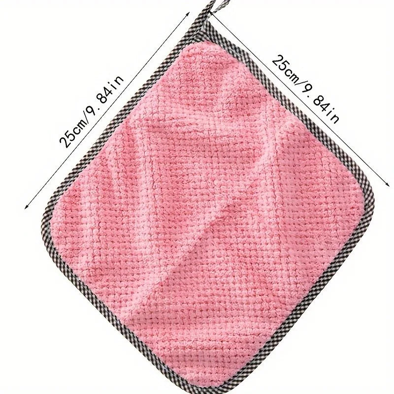 Thickened Towels Soft Absorbent Reusable Kitchen Bathroom Car Window Zpaxo