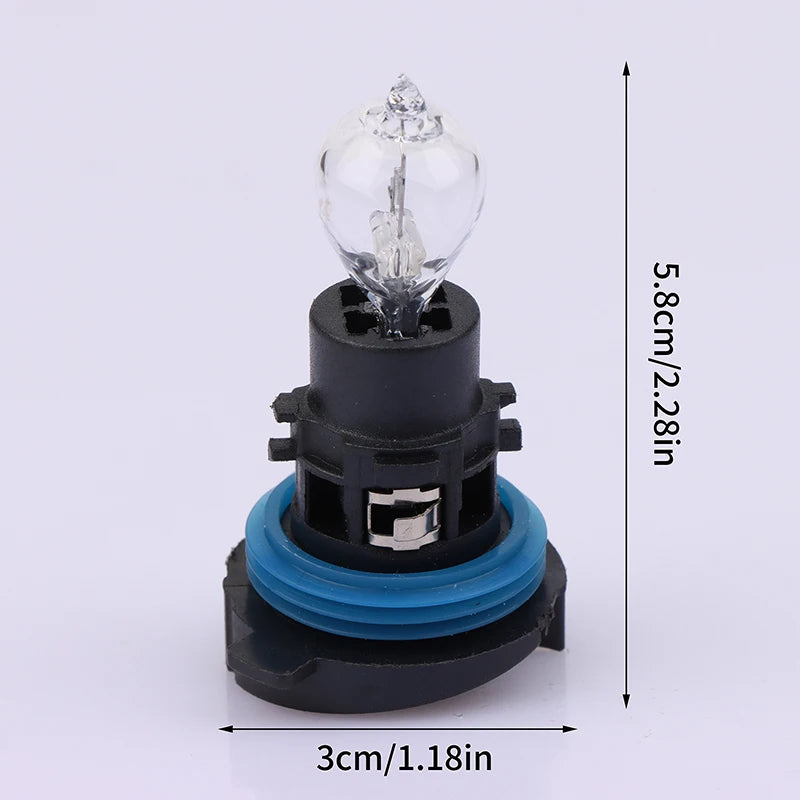 CM1Pcs Front Daytime Running Light Bulb Base 6216F6 89072904 PH24W Zpaxo Black