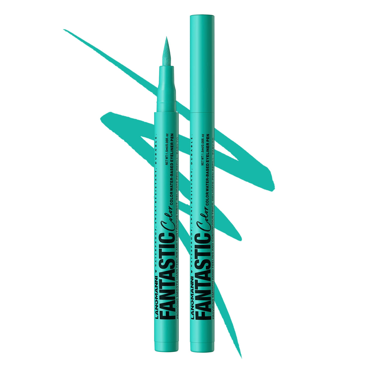 Liquid Eyeliner Pen Waterproof Sweat Proof Non Smudging Easy Apply Zpaxo L2424-03