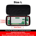 Portable Mechanical Keyboard Case Dustproof Storage Box Zpaxo Size L