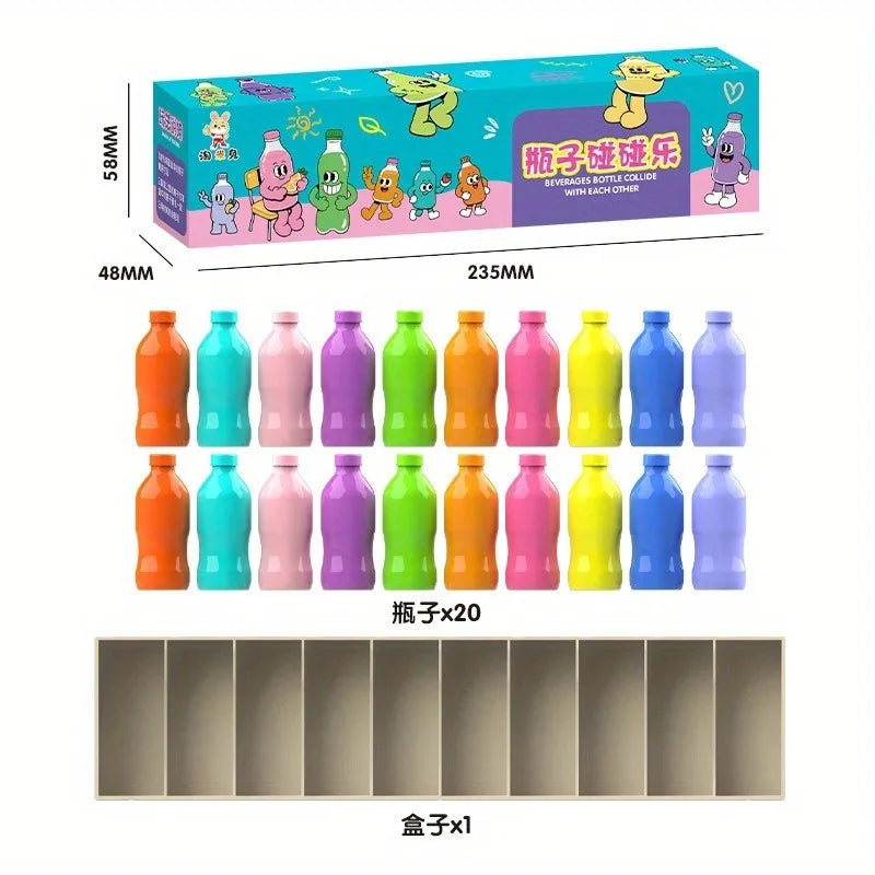 Bottle Guessing Game Memory Matching Brain Training Parent-child Zpaxo