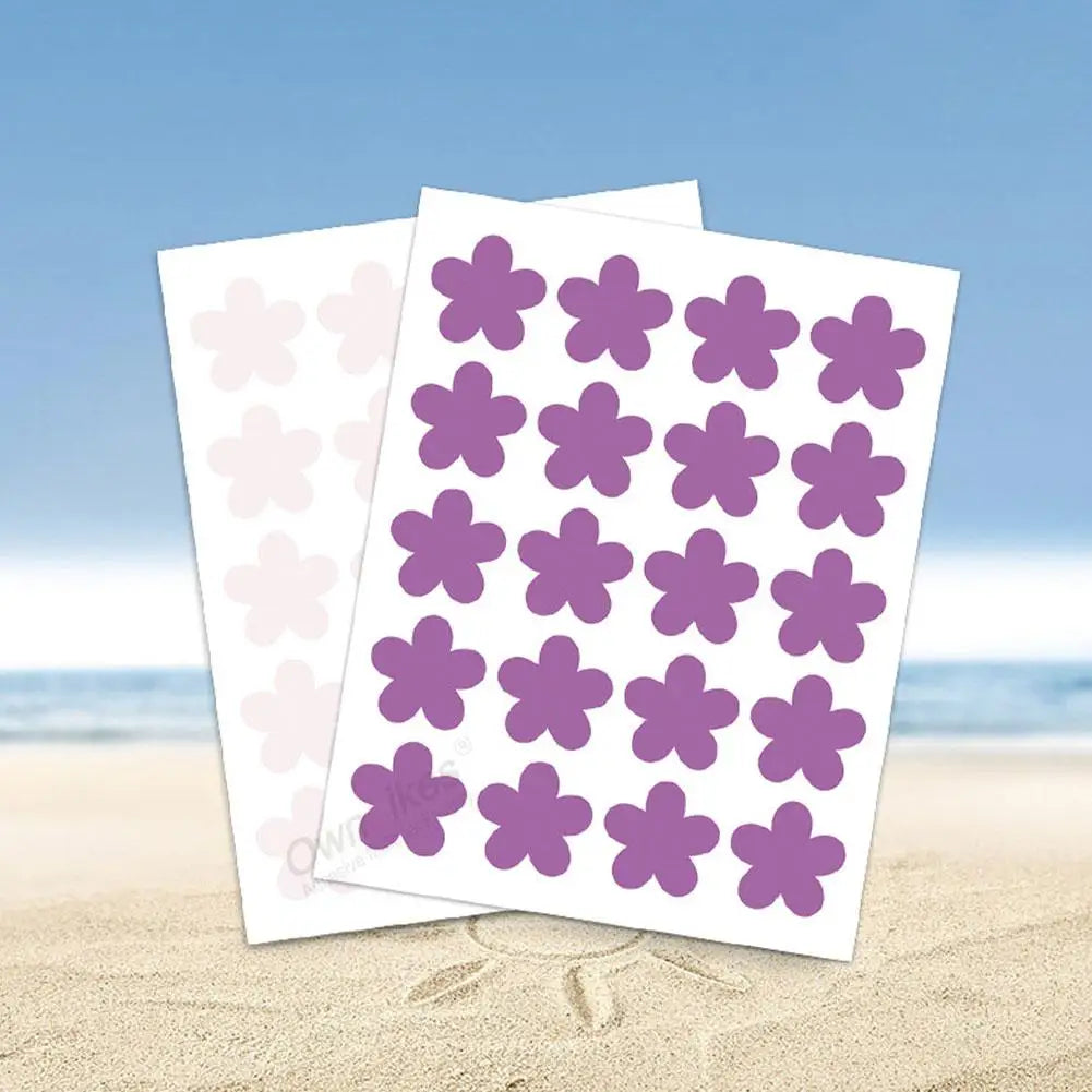 UV Detecting Patches Test Stickers Sunscreen Sunny Detection Patch Zpaxo 36pcs