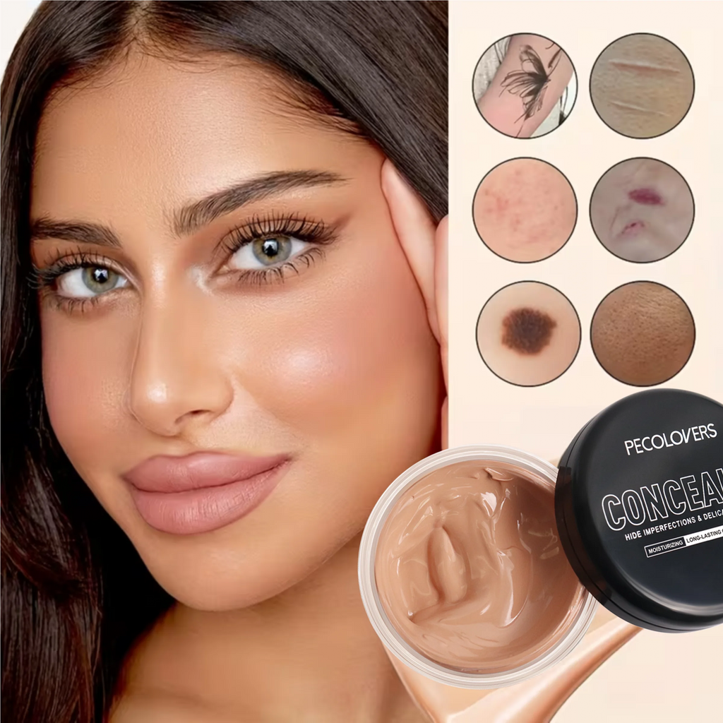Full Coverage Body Concealer Eye Waterproof Matte End Suitable All Zpaxo