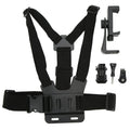 Mobile Phone Chest Strap Detachable Stand Convenient Quick Release Zpaxo black color