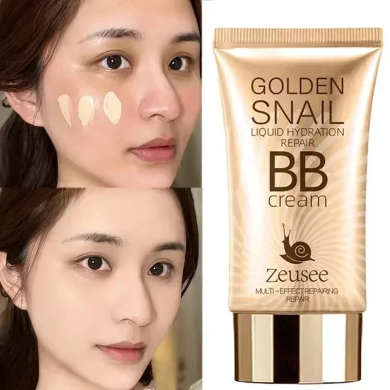 BB Cream Liquid Foundation Full Coverage Makeup Base Natural Zpaxo