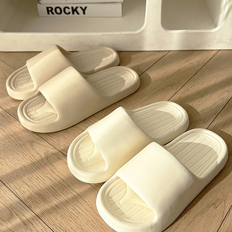 Women's Thick Platform Cloud Slippers EVA Soft Sole Pillow Slides Zpaxo