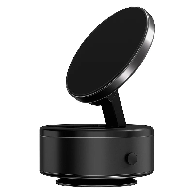 Car Mount Mobile Phone Holder Magnetic Black Technology Universal Adsorption Bracket for iPhone Samsung Vacuum Adsorption Stable Zpaxo X10 black