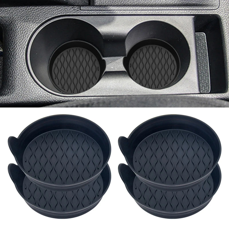 Car Cup Holder Coaster Silicone Insert Universal Non-slip Holders Zpaxo