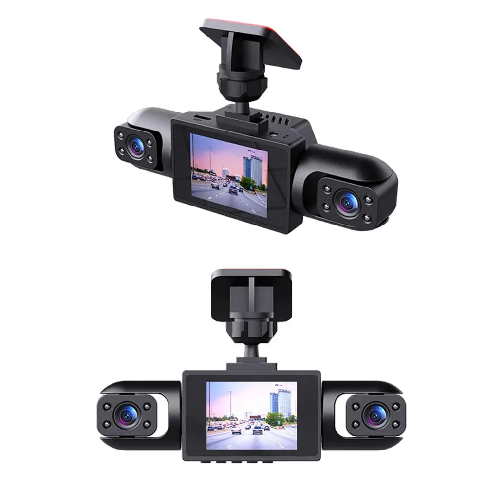 1080p Recording Car Dash Camera Full HD Parking Monitor 32GB Card Zpaxo 4 Lenses