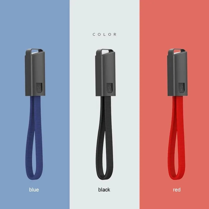 Innovative Zinc Alloy Portable Key Chain Data Cable USB C Charge Zpaxo