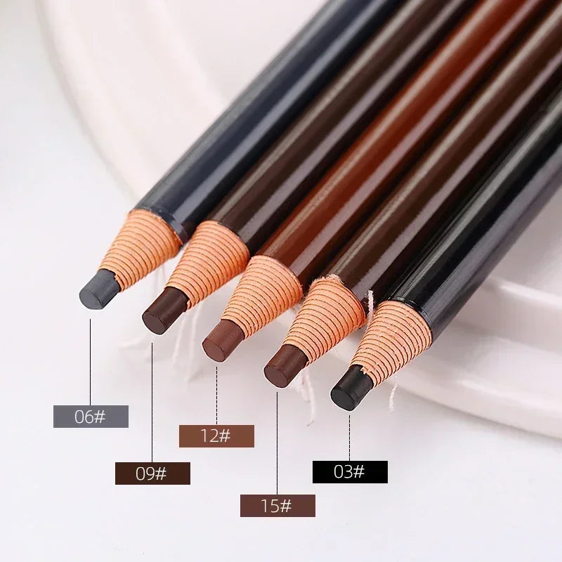 Eyebrow Pencil Microblading Supplies Waterproof Tattoo Tint Enhancers Zpaxo