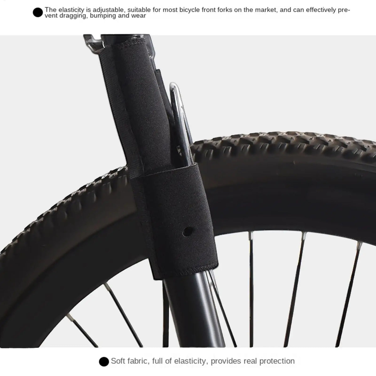 Bike Front Fork Protector Dustproof Sleeve Mountain Bicycle Shock Zpaxo