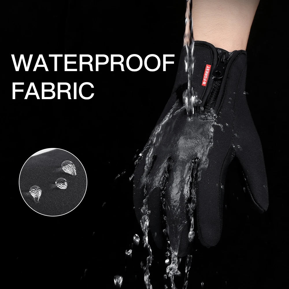 Hot Winter Gloves For Men Women Touchscreen Warm Outdoor Cycling Driving Motorcycle Cold Gloves Windproof Non-Slip Womens Gloves Zpaxo