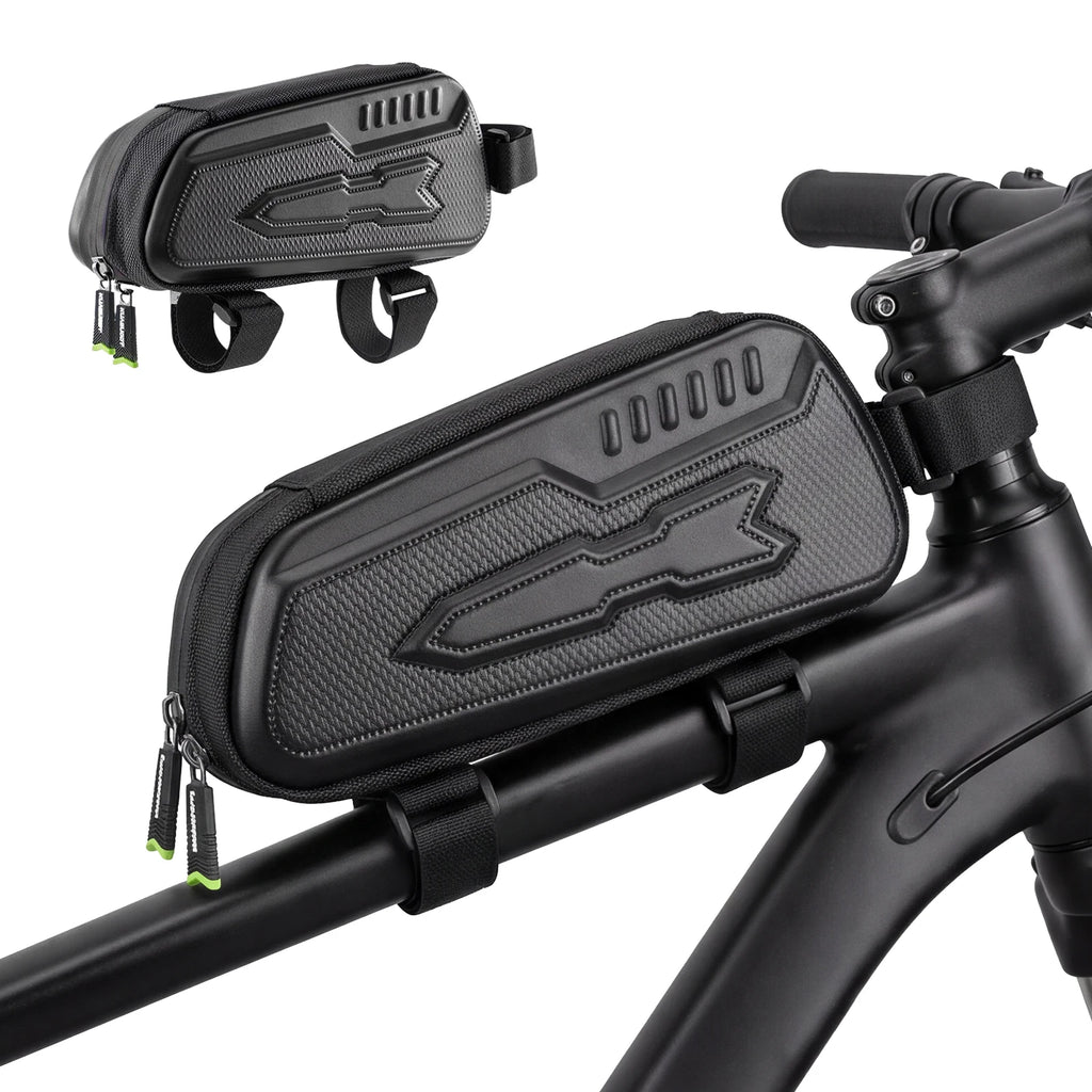 Bicycle Hard Shell Triangle Bag Anti-scratch Bike Front Handlebar Zpaxo