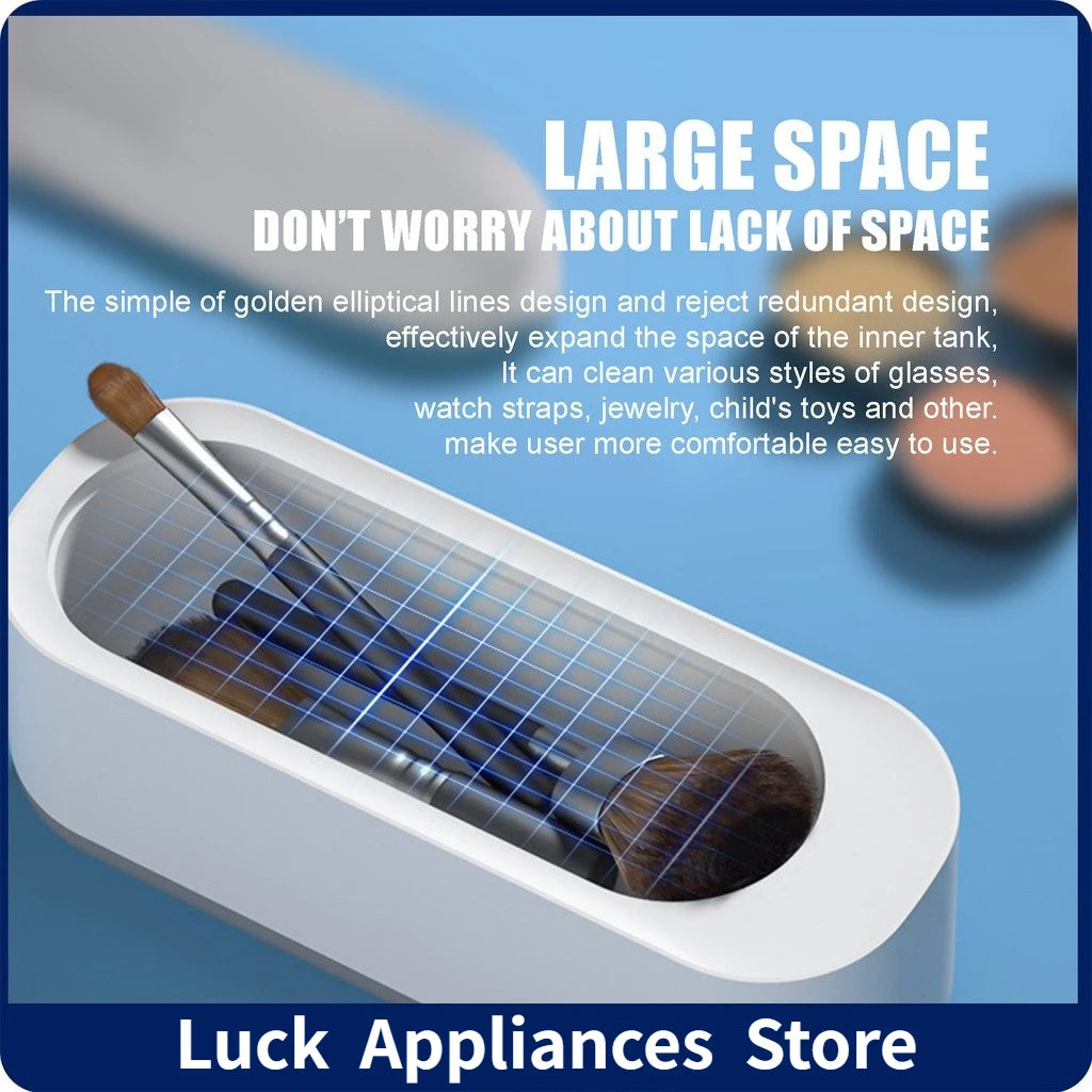Portable Household Cleaning Machine Clean Pod Ultrasonic Cleaner Zpaxo