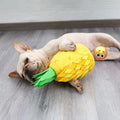 Pineapple Dog Interactive Slow Feeder Puzzle Training Chew Sniffing Zpaxo Default Title