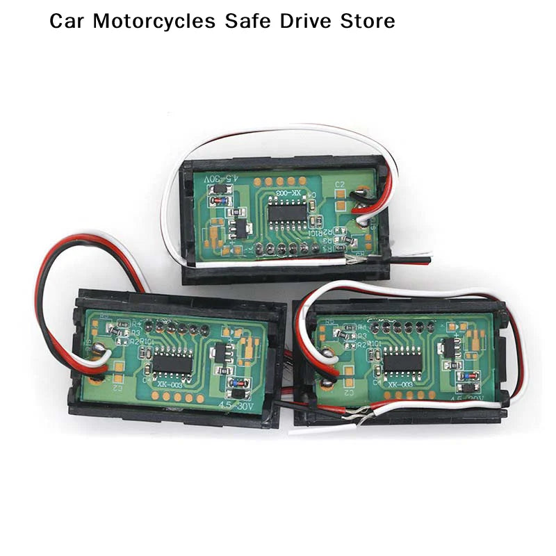 Three-wire Digital Voltmeter Meter DC 100V 10A Ammeter Dual Volt Zpaxo