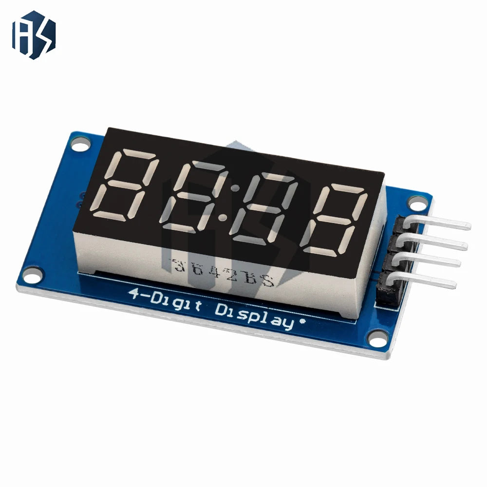 tm1637 4 Bits Digital LED Display Module Arduino 7 Segment Clock RED Zpaxo