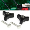 Black Lawn Machine Triangles Knob Handle Bolt Replacement Parts Zpaxo Default Title