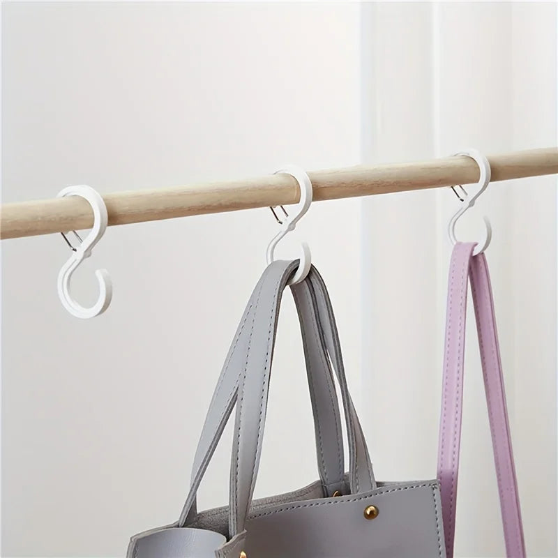 8 Stylish Durable S-shaped Hanger Hooks Hotels Corrosion Rust Zpaxo