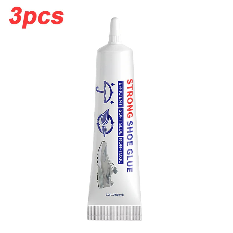 60 120 Universal Shoe Repair Adhesive Transparent Leather Sealant Zpaxo 3pcs
