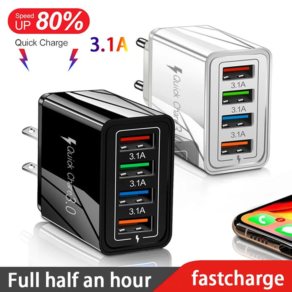 Iphone 14 USB Charger Quick Charge 3 0 Samsung Xiaomi Mi Tablets Zpaxo