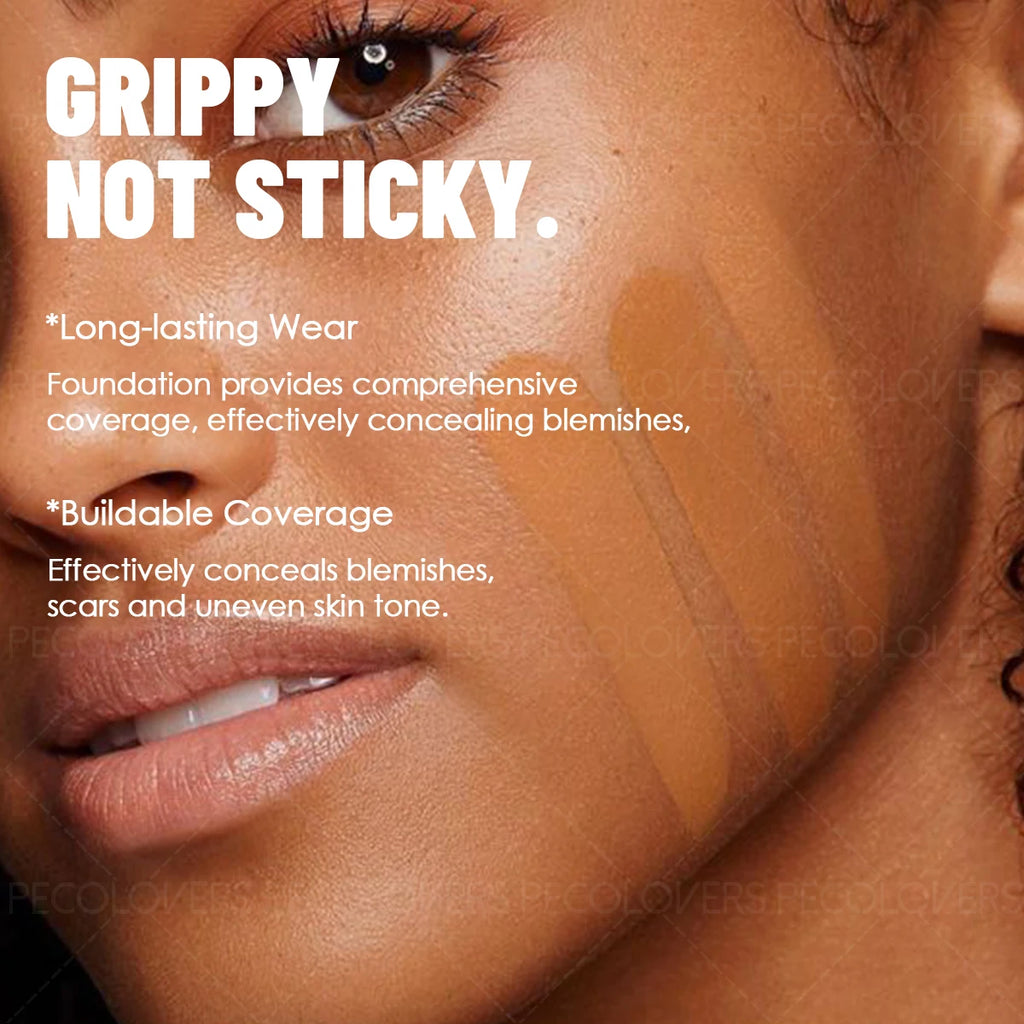 Foundation Make-up Concealer Fully Cover Durable Waterproof Liquid Zpaxo