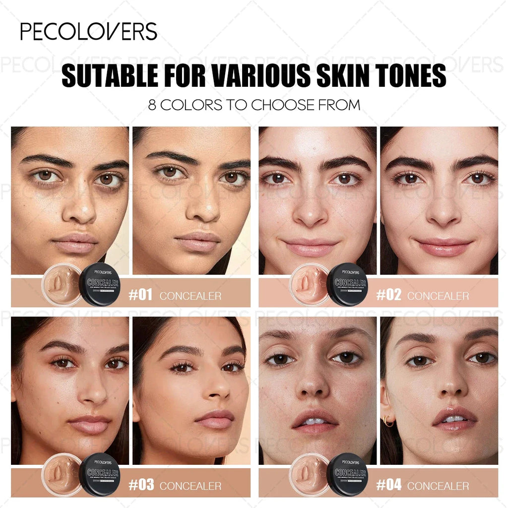 Full Coverage Body Concealer Eye Waterproof Matte End Suitable All Zpaxo