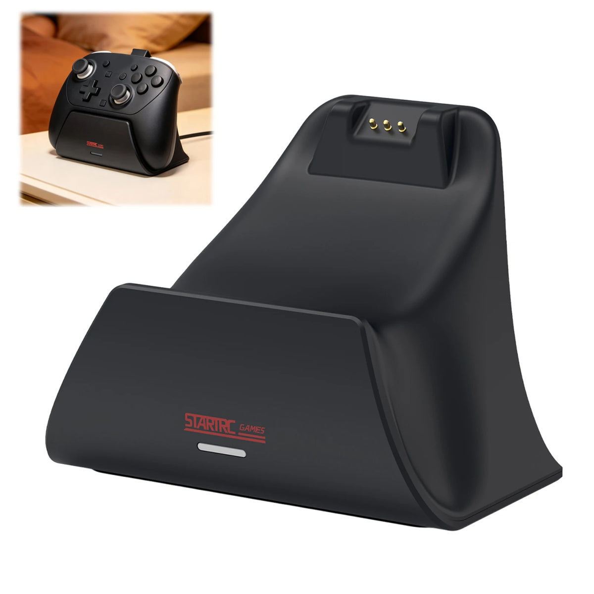 Controller Charger Stand Switch 2 Gamepad Dock Fast Charging Station Zpaxo