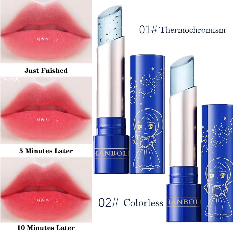 Princess Crystal Temperature Change Moisturizing Lipstick Star Zpaxo