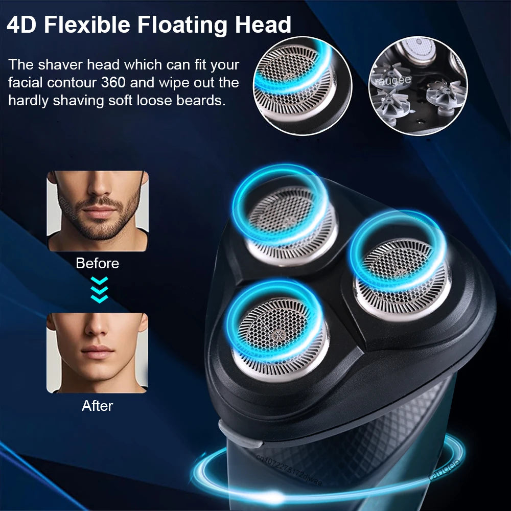 Electric Shaver Men Facial Beard Hair Remover Chest Nose Trimmer Zpaxo