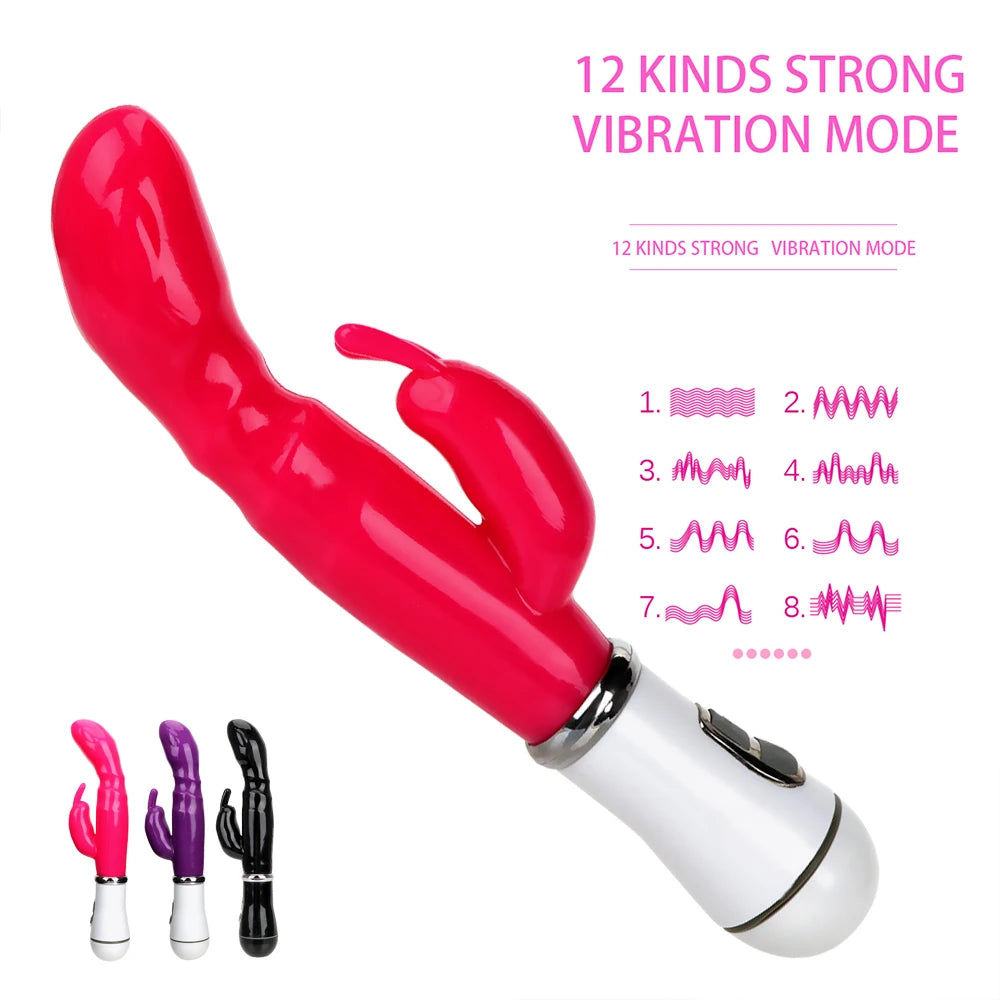 Rabbit Vibrator Female Masturbator G-spot Massager Clitoris Zpaxo