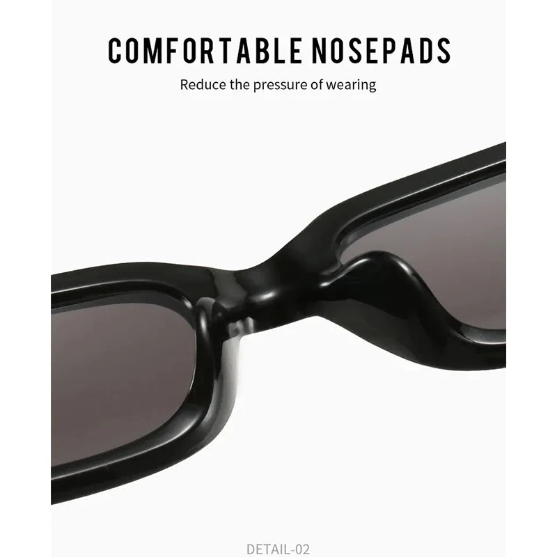 Square Sunglasses Women Rectangle Luxury Brand Designer Sun Glasses For Female Gradient Clear Small Lens Unisex Oculos De Sol Zpaxo