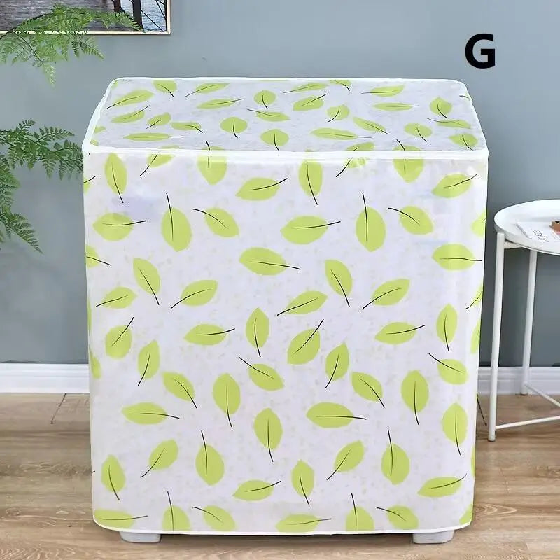 Double Cylinder Washing Machine Cover Drum Dustproof Opening Semi Zpaxo G