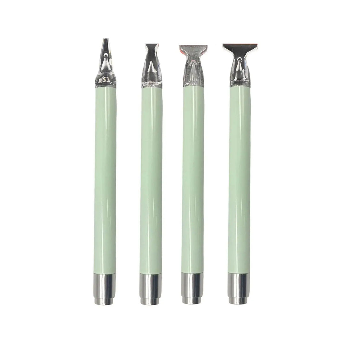 4-Pack LED Diamond Art Pens with 1/3/6/9 Multi-Tip Heads, Light Up Drill Pens, Diamond Painting Tools and Accessories, DIY Craft Zpaxo 4PCS