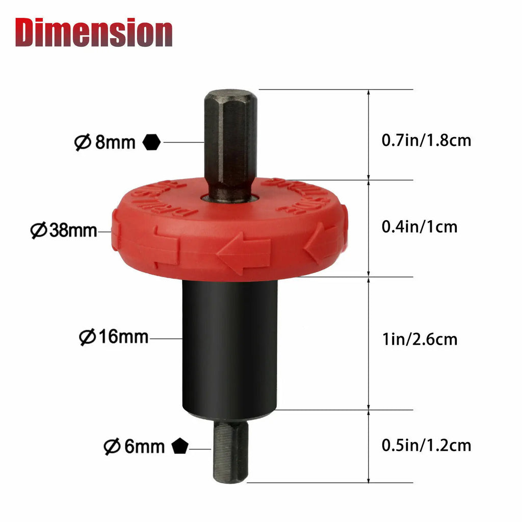 Electric Engine Starter Lawn Mower Plastic CRV Jump Start Drill Bit Zpaxo