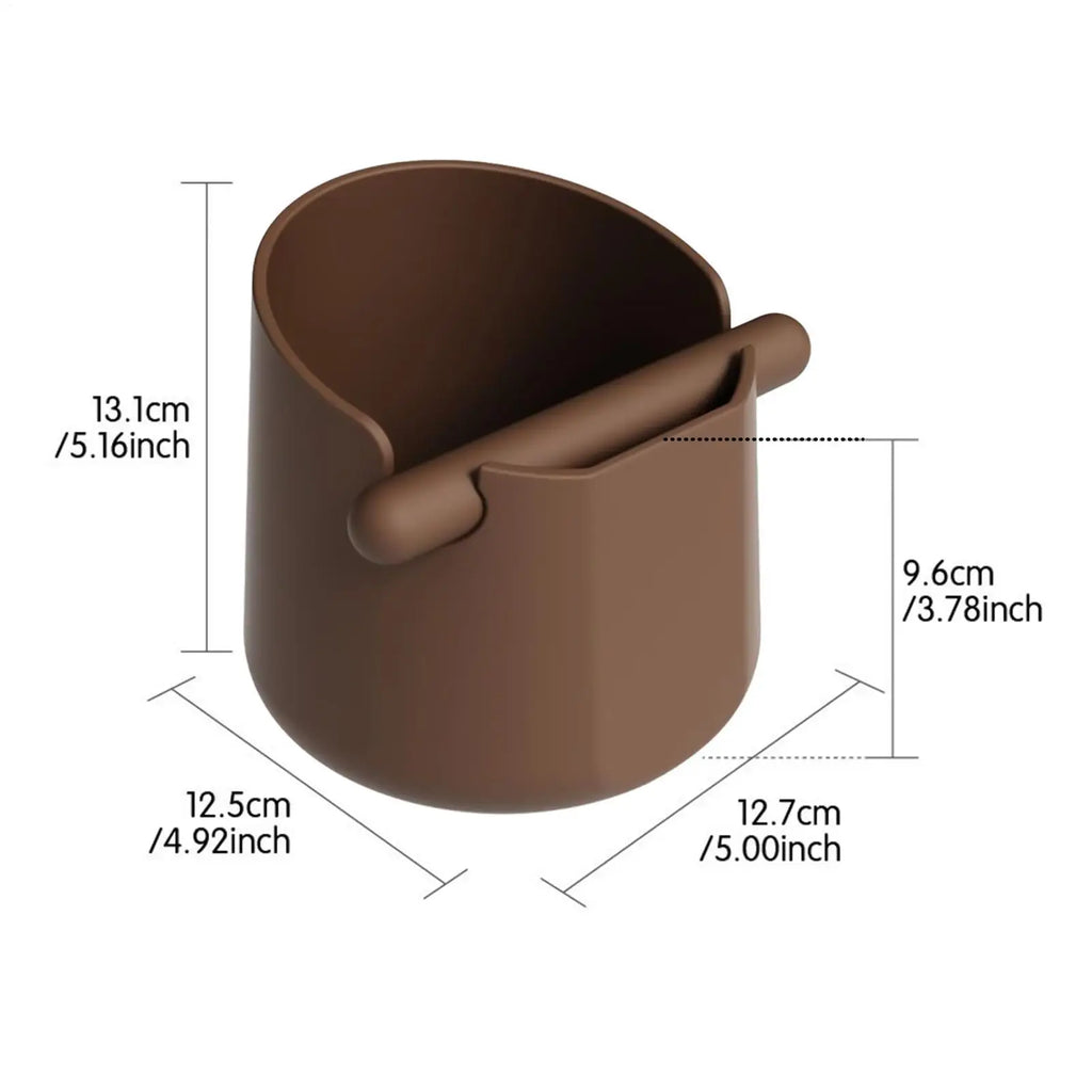 Coffee Knock Box Shock Absorbent Puck Container Bin Espresso Machine Zpaxo